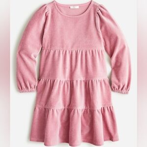 J. Crew Crewcuts Tiered Corduroy Dress Pink